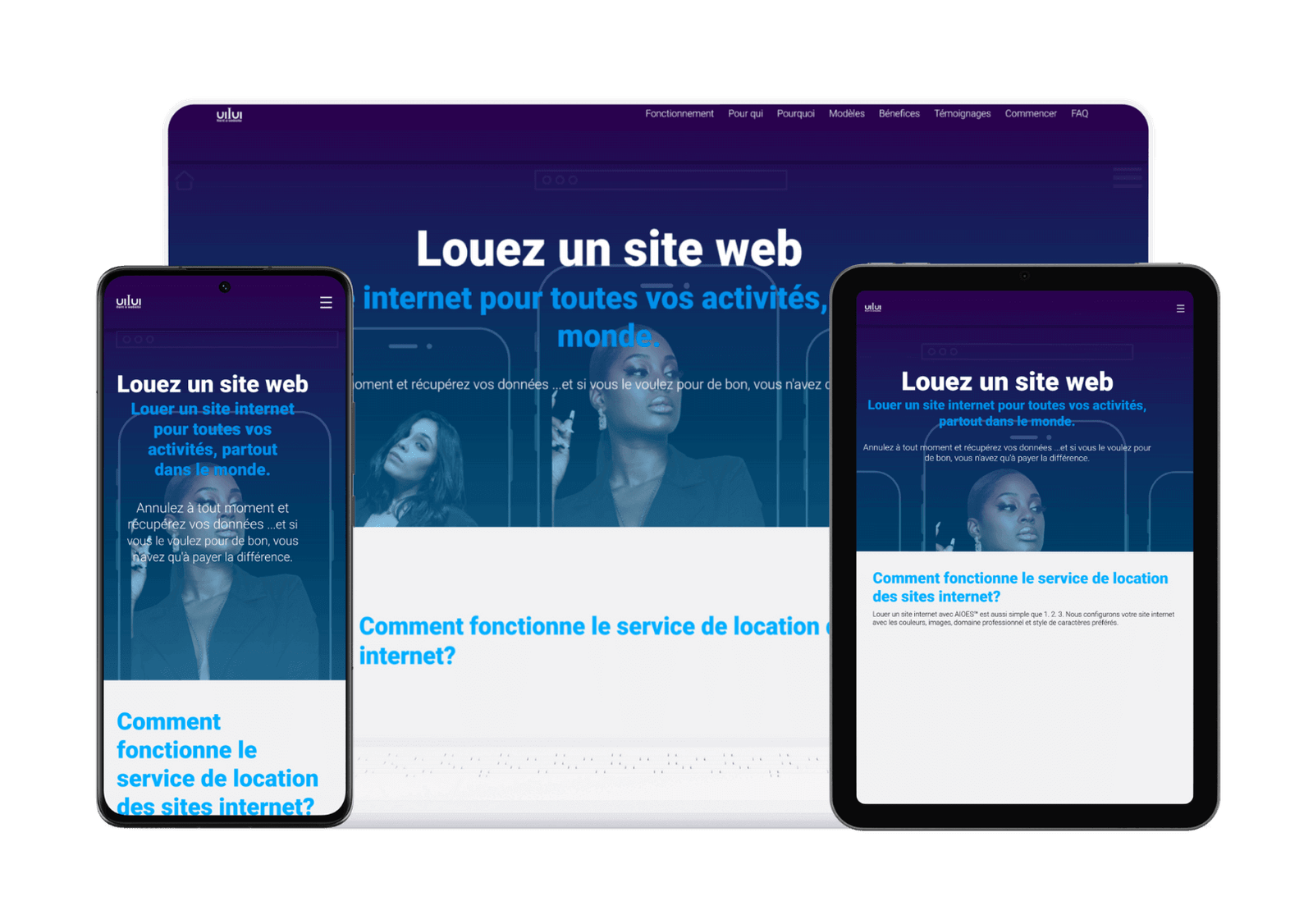 Louer un site internet VITWEL