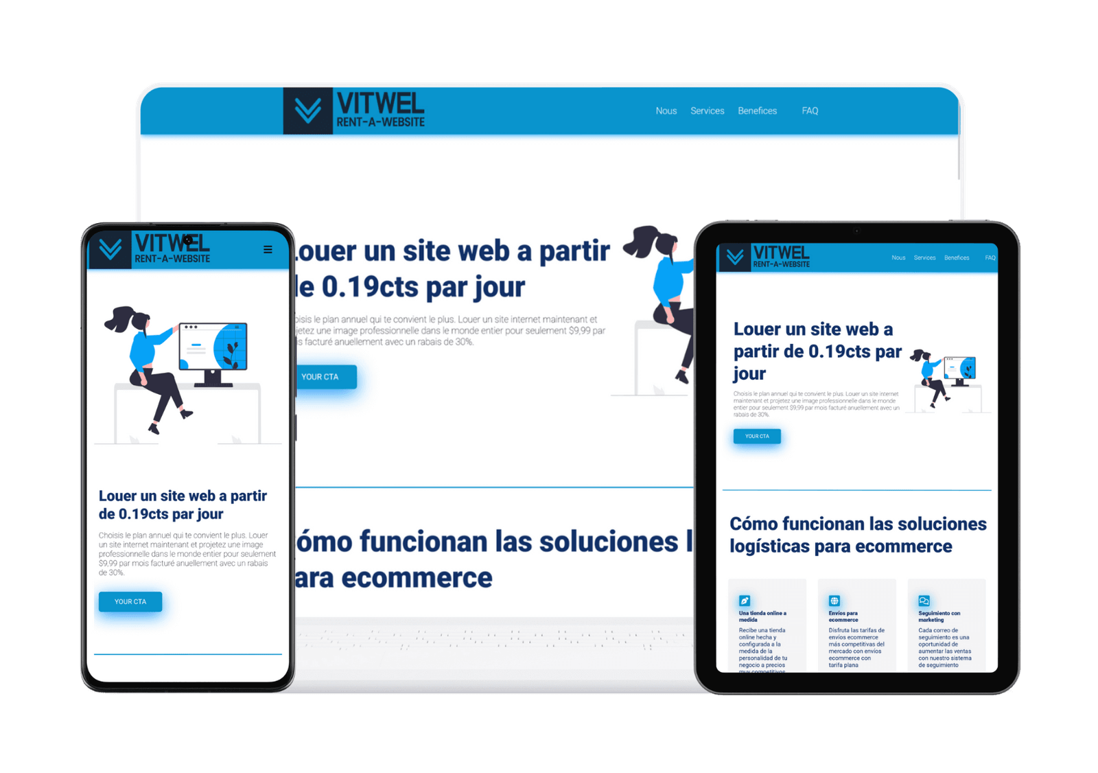 Louer un site internet VITWEL